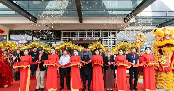 Khánh thành nhà máy rang xay cà phê gần 500 tỷ đồng tại Cái Mép, Chủ tịch Highlands Coffee David Thái lần đầu lộ diện