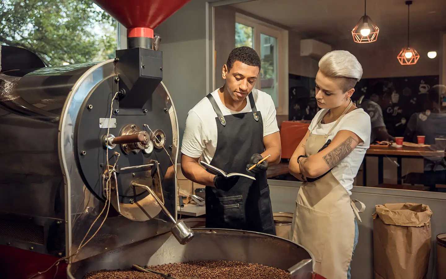 Khởi Động Và Ổn Định Nhiệt Độ Giữa Các Mẻ Rang Cà Phê