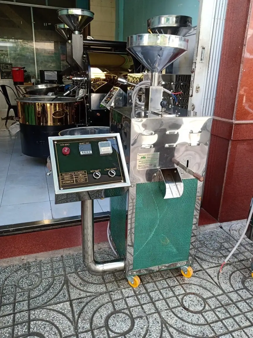 may-rang-ca-phe-10kg-gia-re-rio-10-4040 Máy rang cà phê 10kg Rio 10