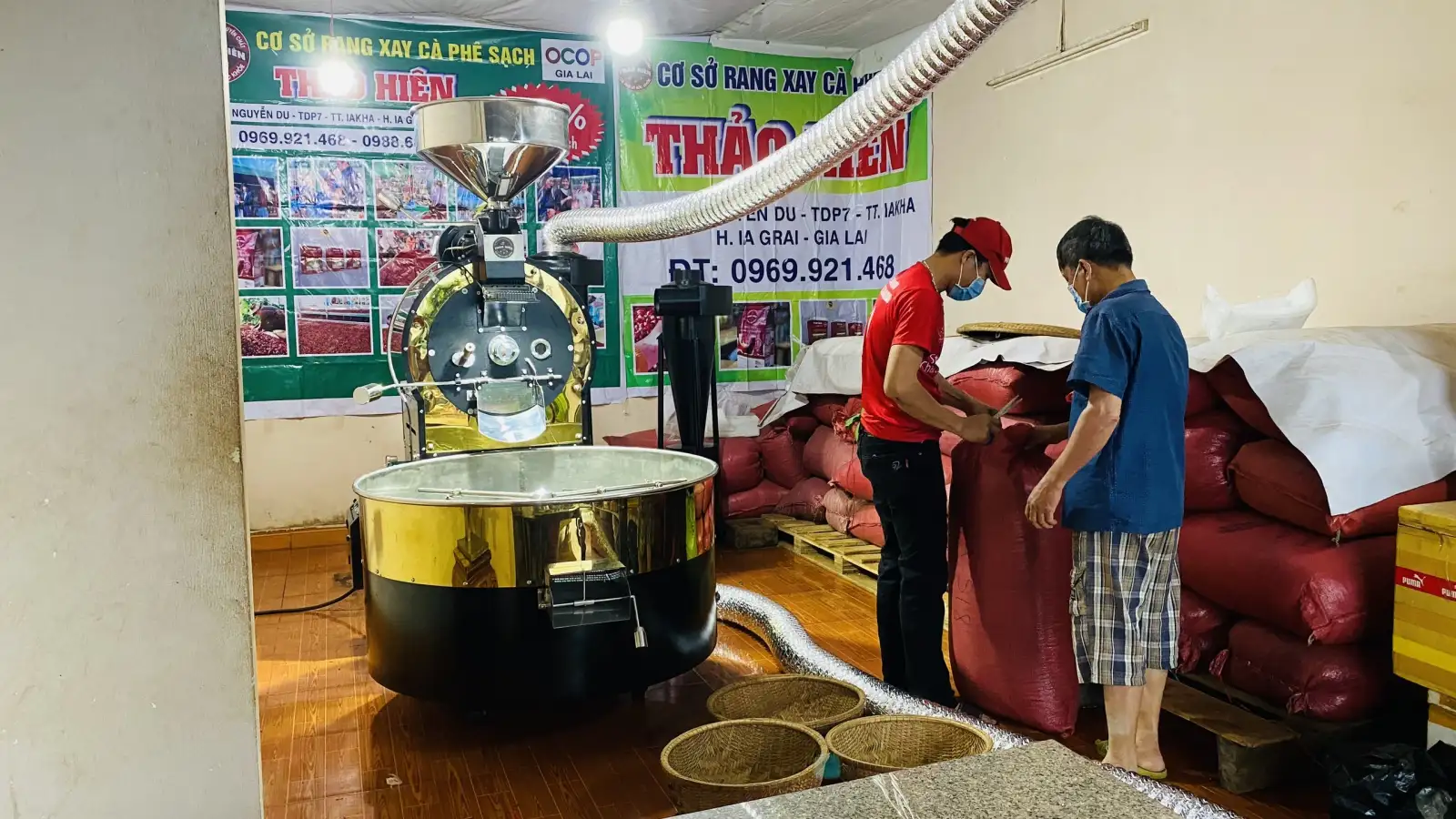 may-rang-ca-phe-20kg-30kg-50kg-60kg-rio-l40-6619 Máy rang Cà phê Gas 40kg Rio L40