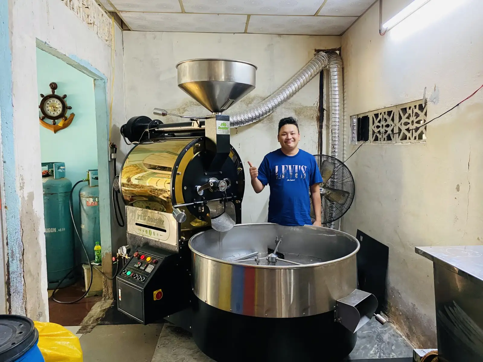 may-rang-ca-phe-20kg-30kg-gas-rio-l30-3453 Máy rang Cà phê Gas 20kg Rio L20