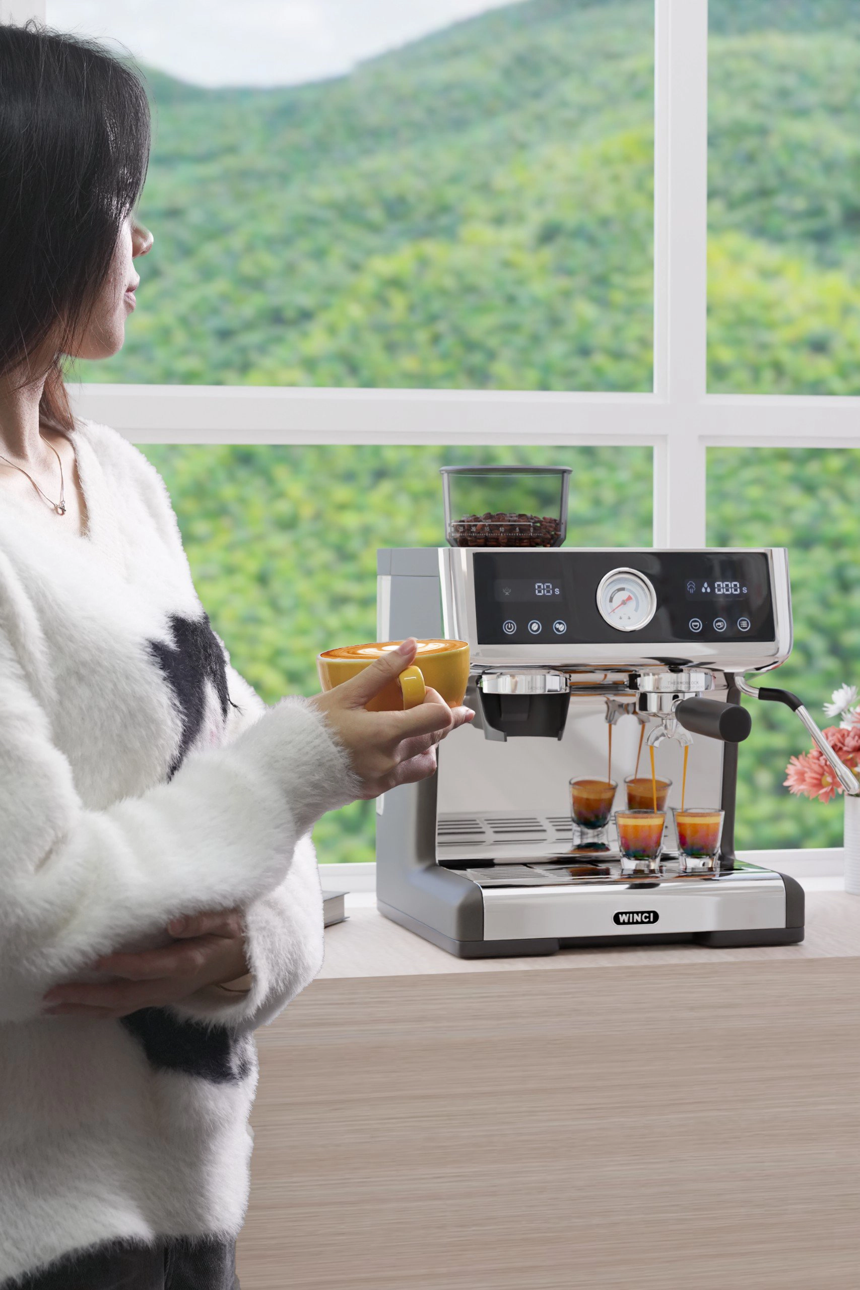 May Pha Ca P Espresso Winci Em58 Uong