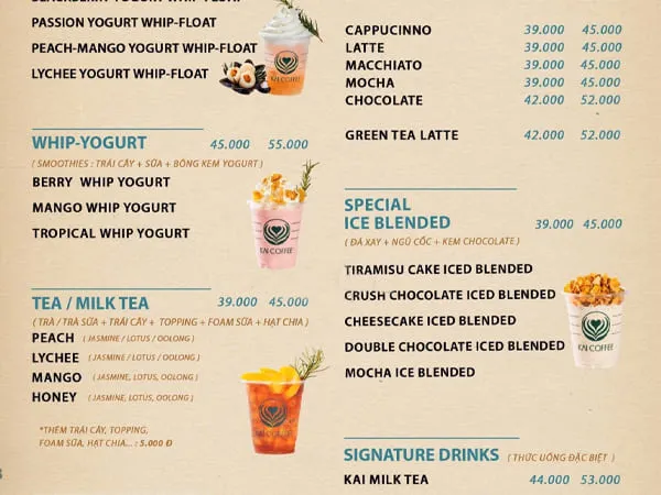 Sắp xếp bàn ghế cho khu vực làm việc trong quán cà phê hiện đại