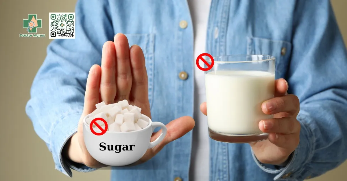 Cân nhắc lượng đường và sữa khi pha cà phê sữa để tránh tình trạng tăng cân