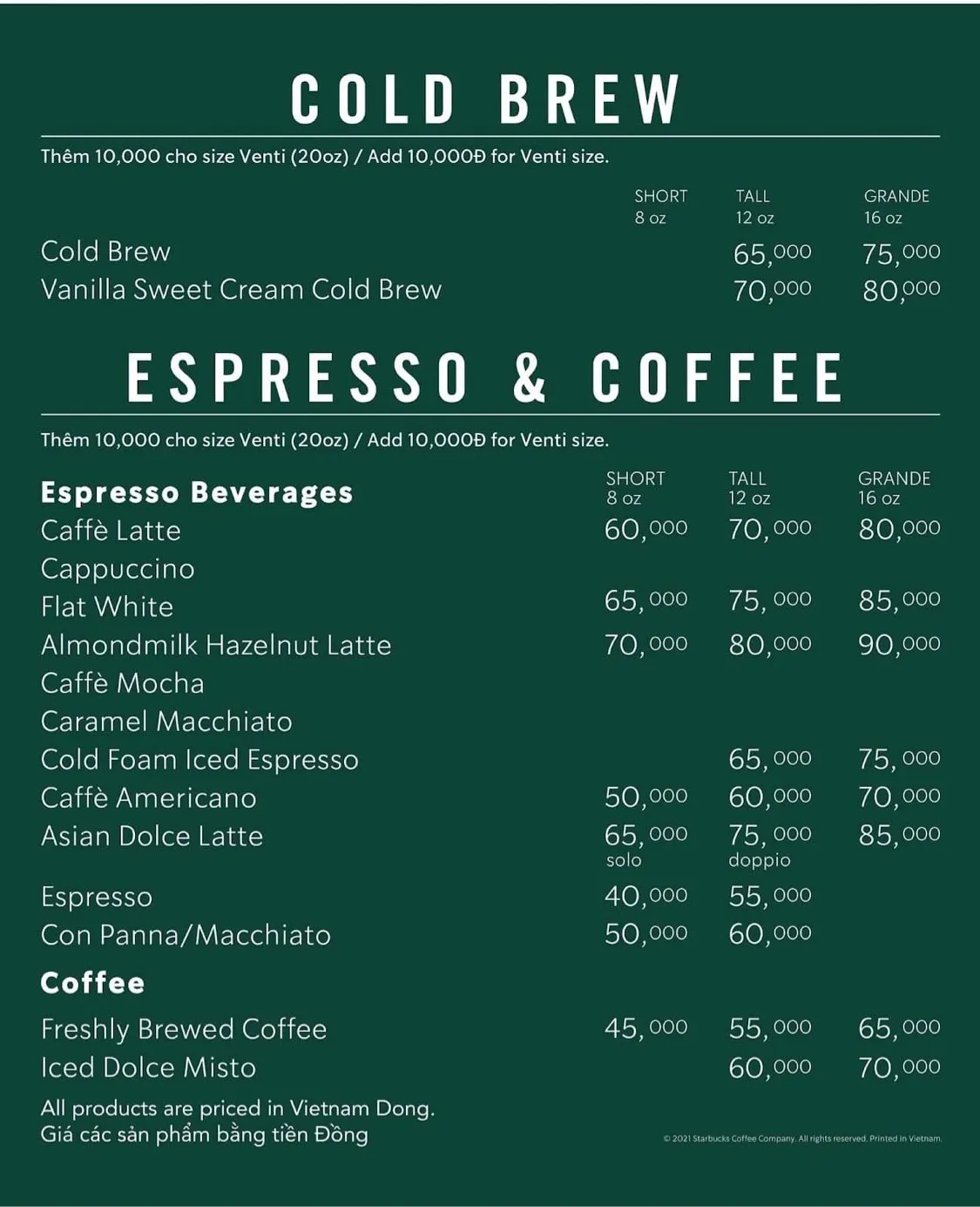 Giờ Mở Cửa Starbucks Việt Nam Chính Thức: Chi Tiết Cập Nhật Mới Nhất Về Khung Giờ Hoạt Động Cửa Hàng