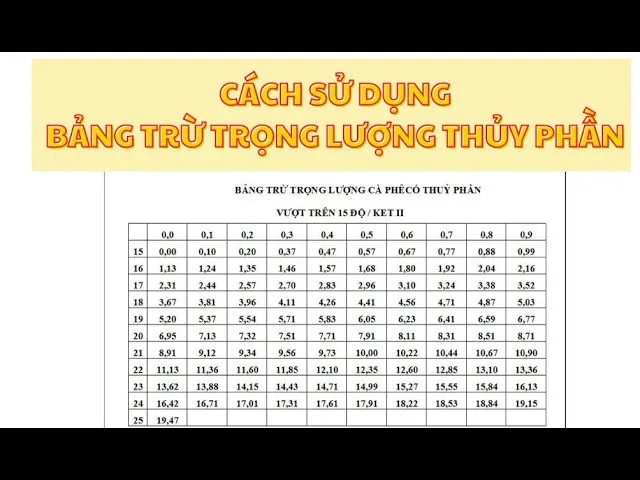 Cách Tính Độ Ẩm Cà Phê Chính Xác Trong Chế Biến Và Bảo Quản