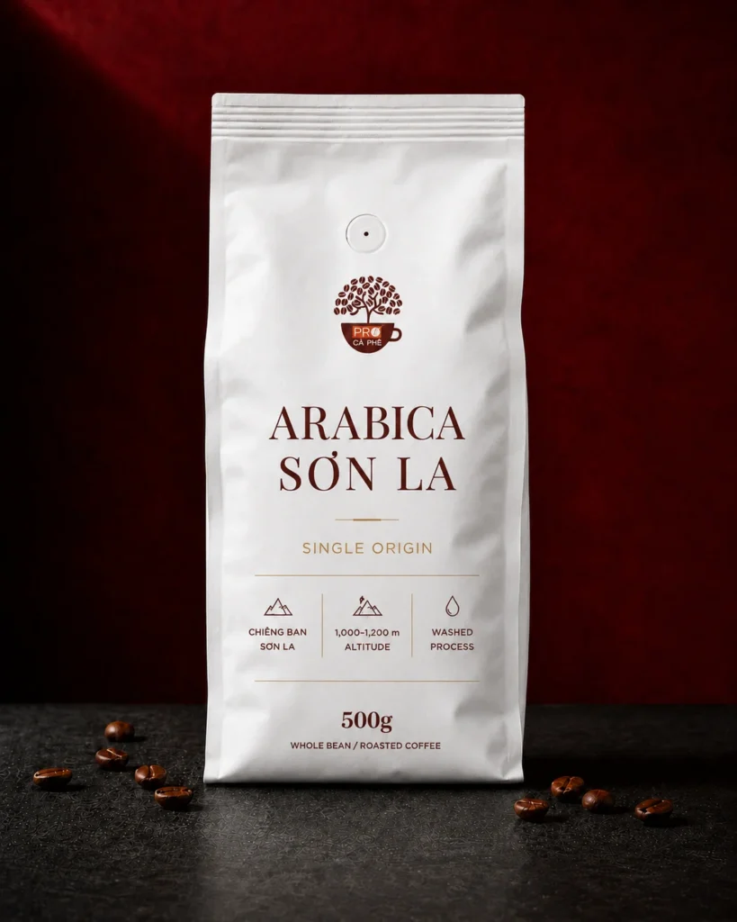 Hạt Cà Phê Arabica Sơn La