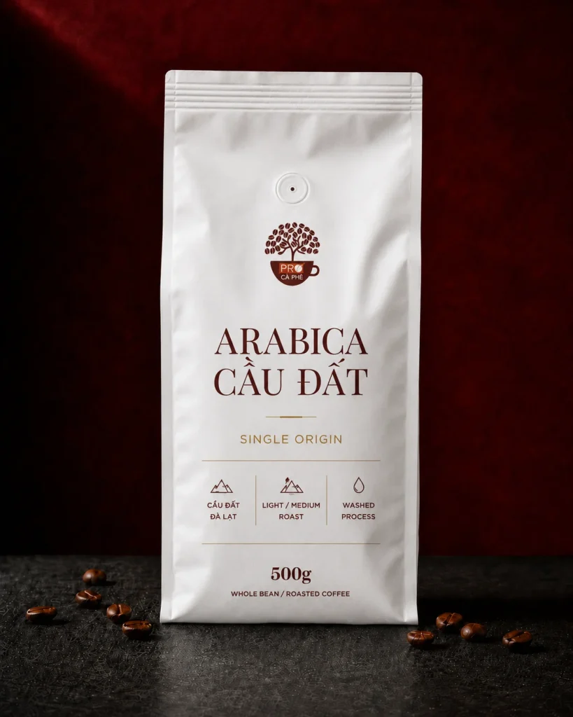 Hạt Cà Phê Arabica Cầu Đất