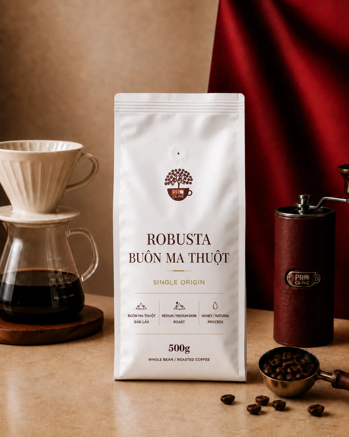 robusta-buon-ma-thuot-3 Ảnh 3 của Hạt Cà Phê Robusta Buôn Ma Thuột